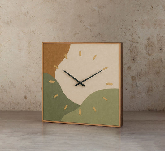 Handgefertigte Wanduhr