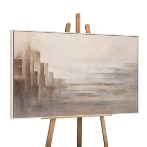 Akrylmaleri "Grænser for Illusion" – moderne vægkunst på lærred