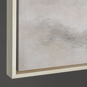 Handmalet Lærredsbillede „Tåget Fjernhed“ – Moderne Abstrakt Kunst