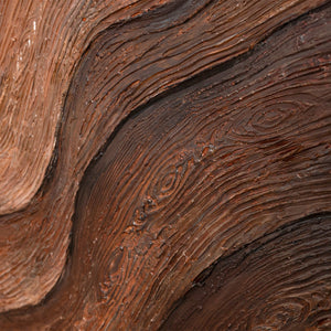 Handgemalte Abstrakte Bild „Atem des Baumes“ - Acrylmalerei mit Rahmen