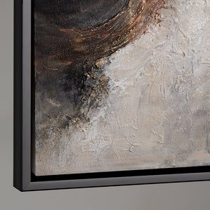 Abstrakt kunst på lærred – Moderne vægkunst "Element i bevægelse"