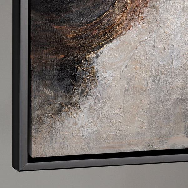 Abstrakt kunst på lærred – Moderne vægkunst "Element i bevægelse"
