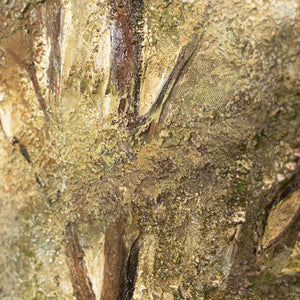 Handmalet Lærredsbillede „Træet af Kontemplation“ – Vægkunst med Træmotiv