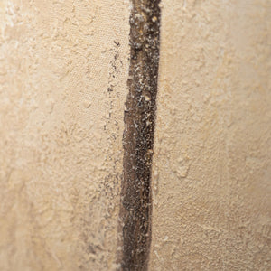 Handgemalte Acrylmalerei „Atem des Sommers“ – Moderne Abstrakte Kunst mit Rahmen