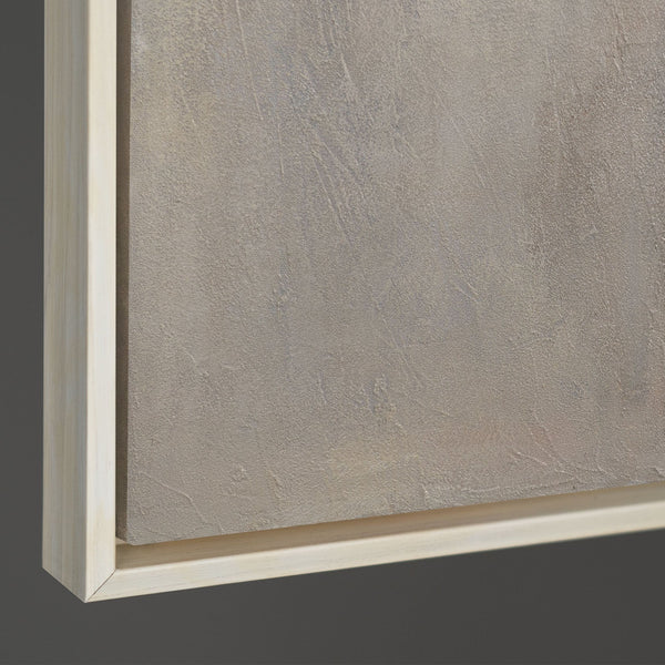 Material und Eigenschaften eines abstrakten Leinwandbildes, Übersichtsgrafik