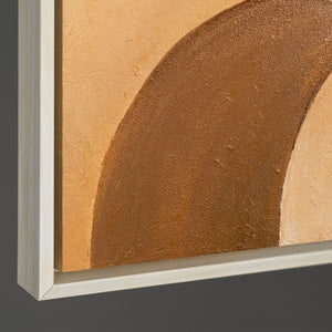 Feine Struktur und Materialität eines abstrakten Kunstwerks