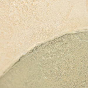 Moderne lærredstryk med organiske linjer i "Sandweg"-rammen