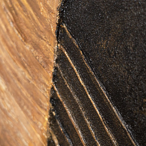 Moderne Acrylbilder mit Struktur und Naturtönen im Rahmen „Natürliche Ornamente“