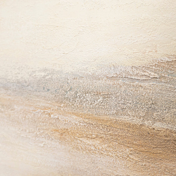 Abstraktes Wandbild als stilvoller Akzent in einem modernen Wohnraum