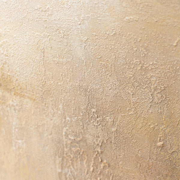 Moderne abstrakte Wandkunst in einem minimalistischen Wohnzimmer