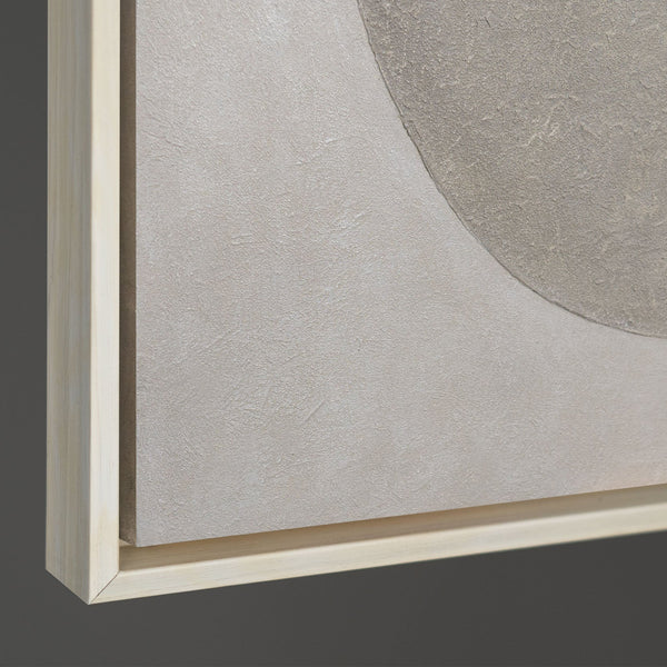 Abstrakte Wandkunst in ruhigen Farbtönen für moderne Interieurs