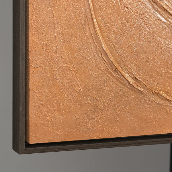 Abstrakte Texturmalerei mit sanften Übergängen und Tiefe