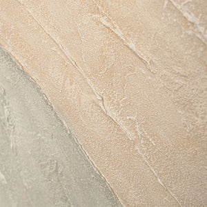 Akrylmaleri med tekstur i rammen "Spor af regn"