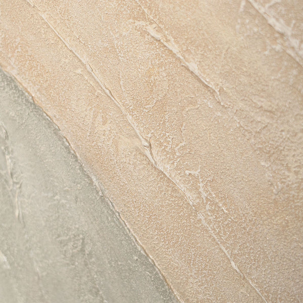 Akrylmaleri med tekstur i rammen "Spor af regn"