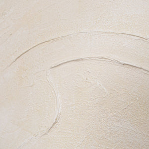 Akrylmaleri med tekstur i rammen "Spor af regn"