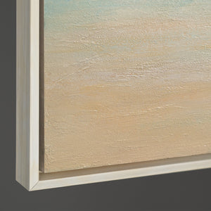 Detailaufnahme der Textur eines modernen abstrakten Wandbildes