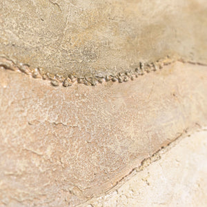 Detailaufnahme der Textur eines modernen abstrakten Wandbildes