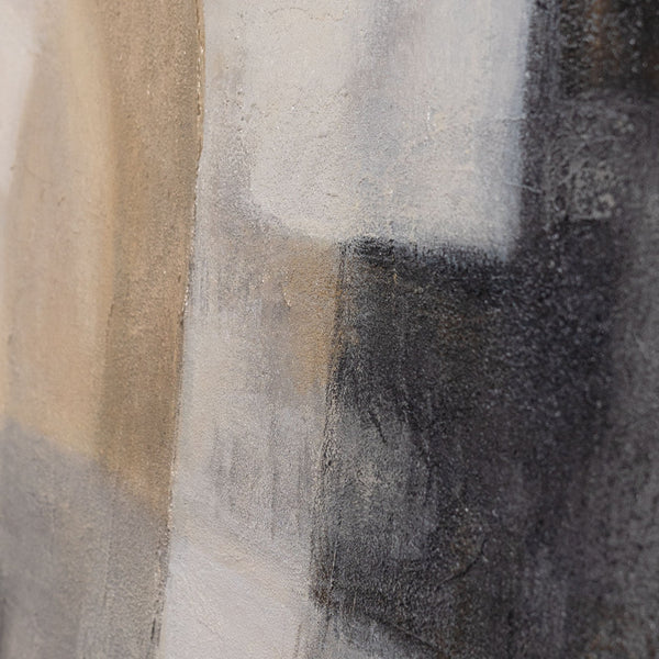 Moderne abstrakt kunst – Håndmalet akrylmaleri på lærred "Spøgelseslys"