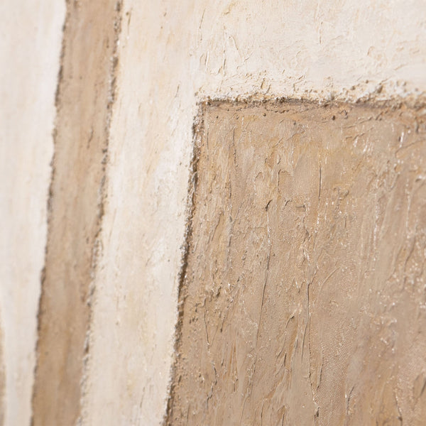 Feine Struktur und Materialität eines abstrakten Kunstwerks