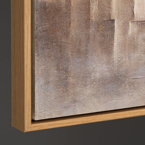 Handgemalte Gemälde „Grenzen der Illusion“ – Moderne Wandkunst auf Leinwand