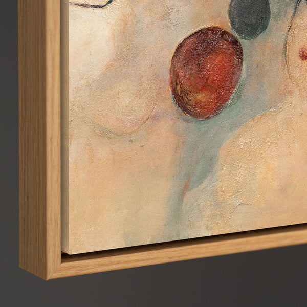 Strukturierte Oberfläche eines abstrakten Gemäldes, moderne Texturmalerei