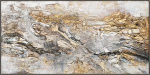 Künstlerische Acrylmalerei Struktur Deko