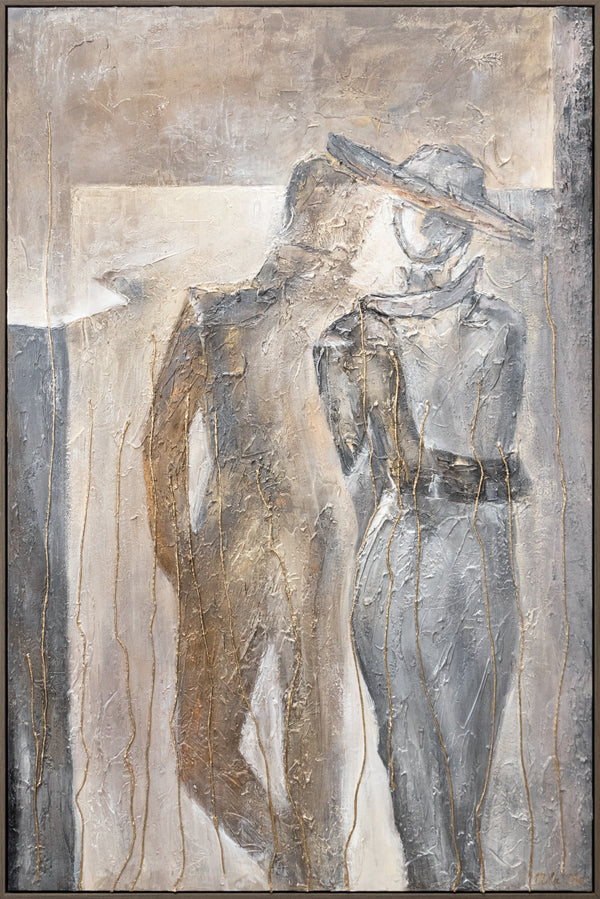 Abstrakte Wandkunst modern