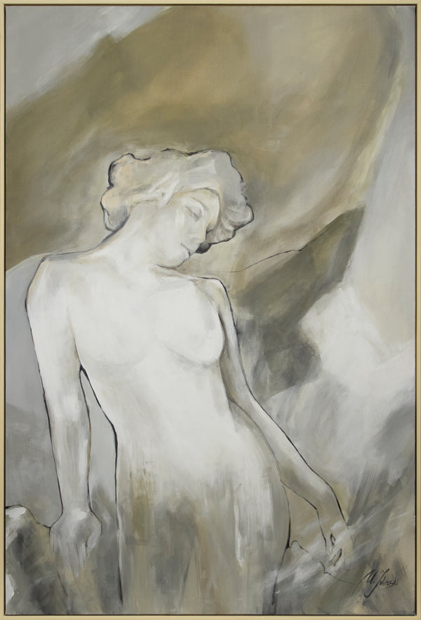 Håndmalede billeder på lærred “Rotterdam”