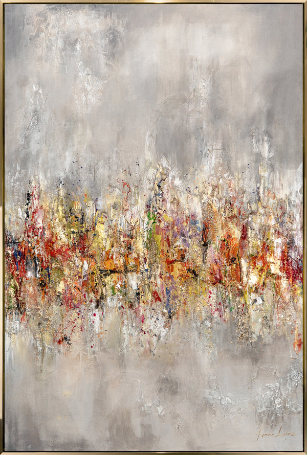 Handgemaltes Acrylbild auf Leinwand