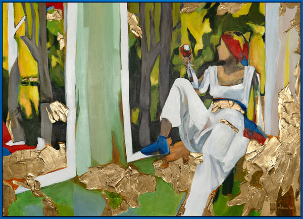 Handgemaltes Leinwandbild modern