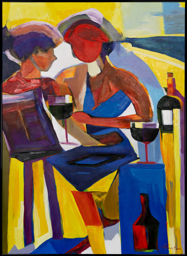 Handgemaltes Leinwandbild modern