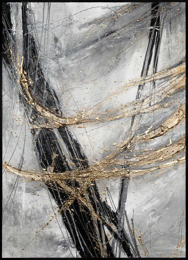 Künstlerische Acrylmalerei Struktur Deko