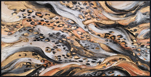 Künstlerische Acrylmalerei Struktur Deko