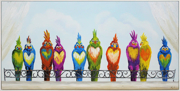 Abstrakte Wandkunst modern