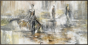 Acrylmalerei auf Leinwand Detail