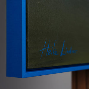 Landskabsmaleri med selvlysende effekt "Skovhorisonter" Håndmalet kunst