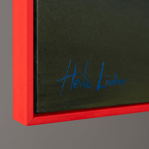 Landskabsmaleri med selvlysende effekt "Skovhorisonter" Håndmalet kunst