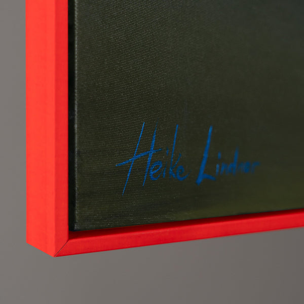 Landskabsmaleri med selvlysende effekt "Skovhorisonter" Håndmalet kunst