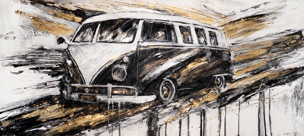 Künstlerische Acrylmalerei Struktur Deko