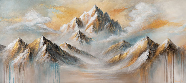 Künstlerische Acrylmalerei Struktur Deko