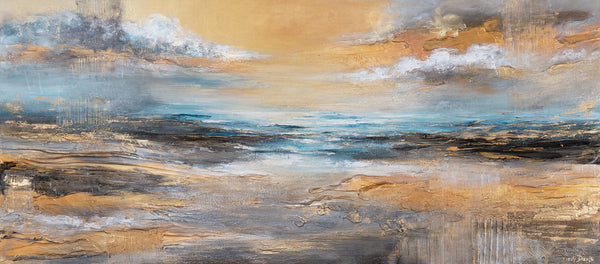 Künstlerische Acrylmalerei Struktur Deko