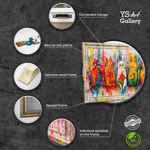 Handgemalte Acrylkunst Made in Germany