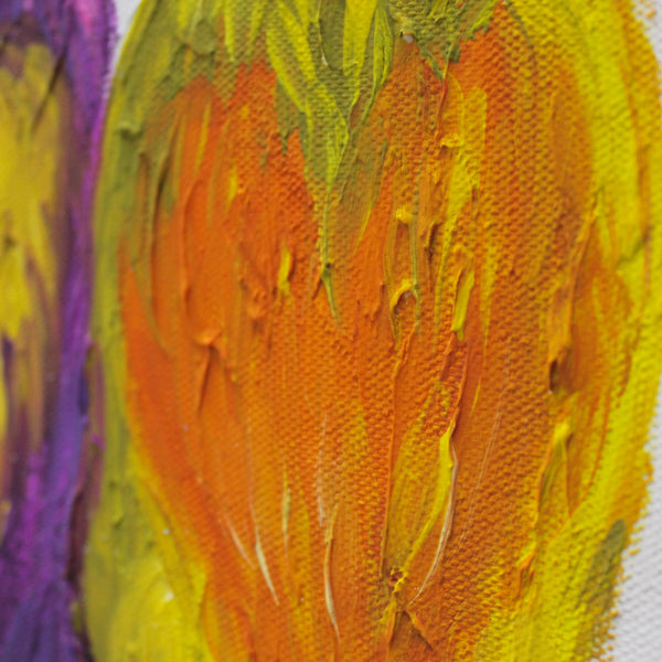 Nahaufnahme Farbstruktur eines Vogels