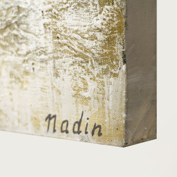 Håndmalede akrylbilleder på lærred med ramme „Modeshow“