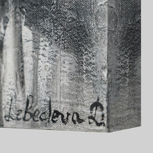 Akryl billeder maling "Filmstrimmel" – kunst moderne i højformat