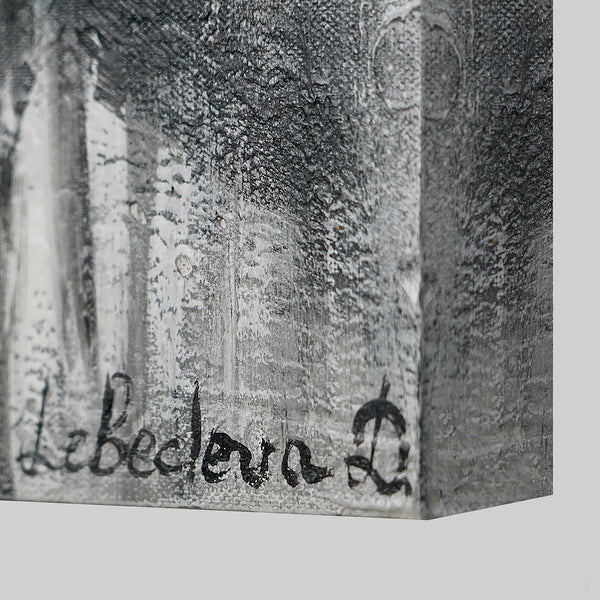 Akryl billeder maling "Filmstrimmel" – kunst moderne i højformat