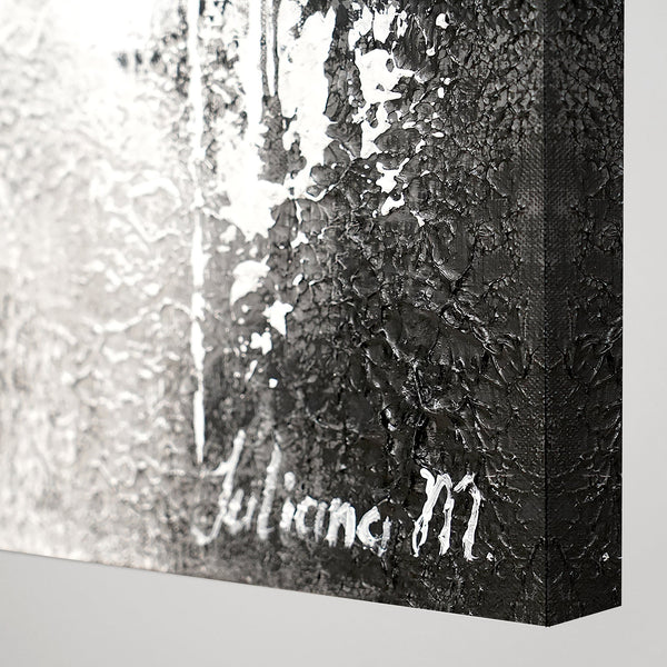 Abstrakt maling akryl "Courage" – smukke malede billeder