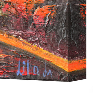 Landskabsmaleri "Brandenburger Tor" i moderne ramme og stil