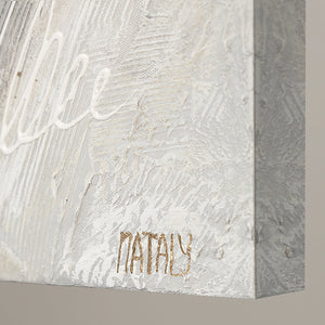 Blomsterbillede til væggen med ramme "Forårsblomster" moderne vægkunst