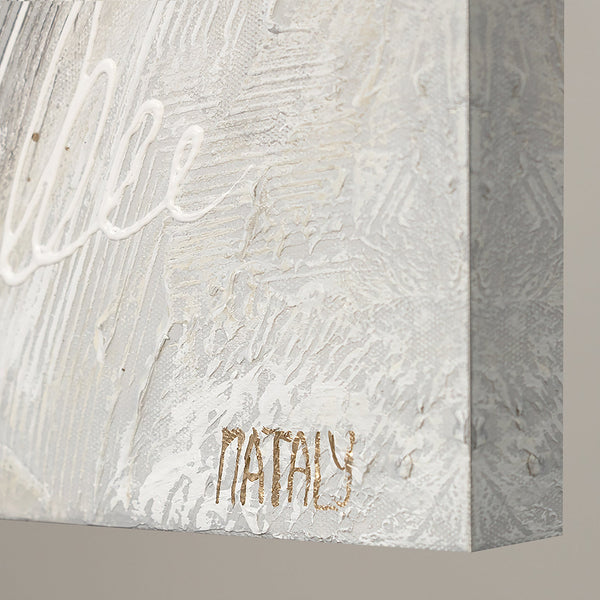 Blomsterbillede til væggen med ramme "Forårsblomster" moderne vægkunst